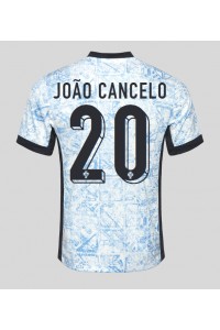 Portugal Joao Cancelo #20 Fotballdrakt Borte Klær EM 2024 Korte ermer